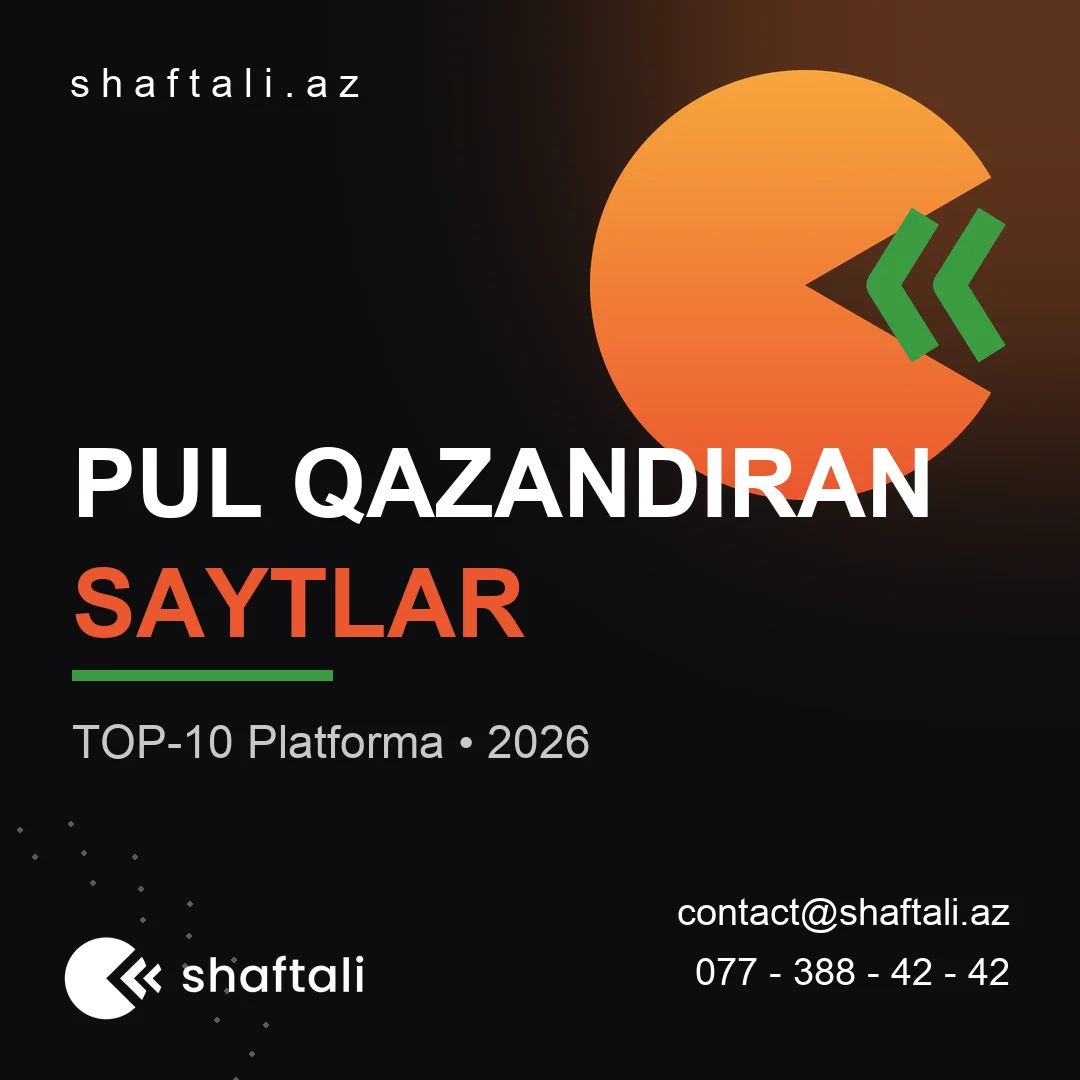 Pul Qazandıran Saytlar — 2026-da Real Qazanc Verən TOP-10